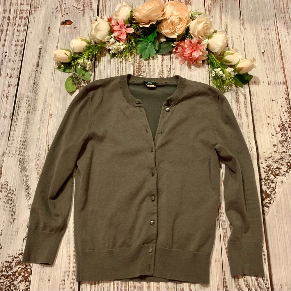 J.Crew Jackie Cardigan - Gray